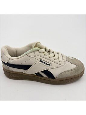 Reebok Forte Lounger Boys Size 13K Cream Gum Athletic Lifestyle Shoes Sneakers